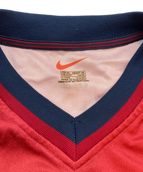 NIKE（ナイキ）NIKE (ナイキ) FCバルセロナゲームシャツ レッド×ブルー サイズ:SIZE XLの古着・服飾アイテム