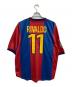 NIKE (ナイキ) FCバルセロナゲームシャツ レッド×ブルー サイズ:SIZE XL：8000円