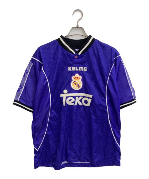KELME（ケルメ）KELME (ケルメ) レアルマドリードゲームシャツ パープル サイズ:SIZE Lの古着・服飾アイテム