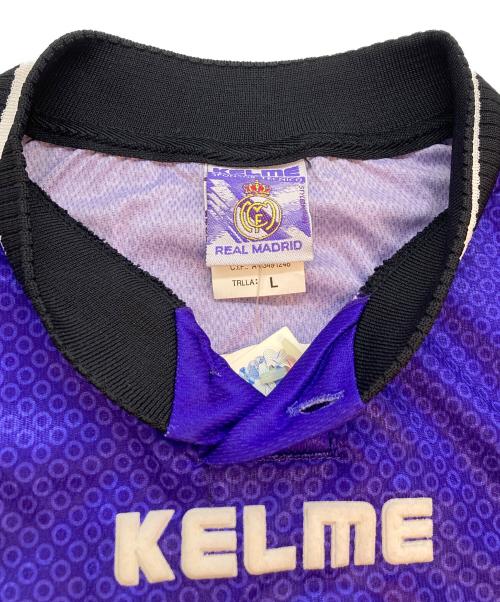 KELME（ケルメ）KELME (ケルメ) レアルマドリードゲームシャツ パープル サイズ:SIZE Lの古着・服飾アイテム
