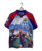 KAPPAカッパ）の古着「ゲームシャツ」｜ブルー×レッド