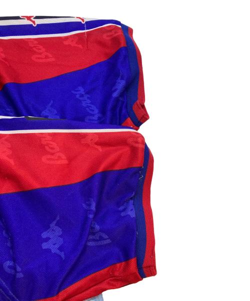 KAPPA（カッパ）Kappa (カッパ) ゲームシャツ ブルー×レッド サイズ:SIZE Mの古着・服飾アイテム