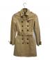 BURBERRY BRIT (バーバリーブリット) トレンチコート ブラウン サイズ:SIZE 4：10000円