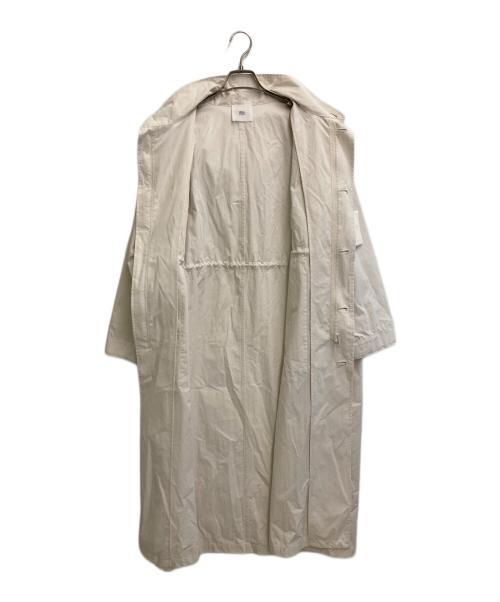 IENA LA BOUCLE（イエナ ラ ブークル）IENA LA BOUCLE (イエナ ラ ブークル) コットンナイロンタッサーオーバーコート ホワイト サイズ:SIZE M (38)の古着・服飾アイテム