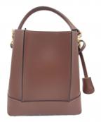 Gianni Notaroジャンニ ノターロ）の古着「BUCKETS BAG」｜ブラウン