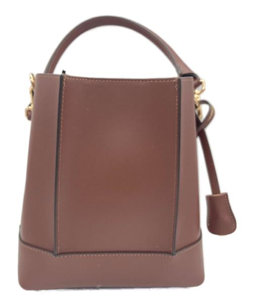 Gianni Notaro（ジャンニ ノターロ）GIANNI NOTARO (ジャンニ ノターロ) BUCKETS BAG ブラウンの古着・服飾アイテム