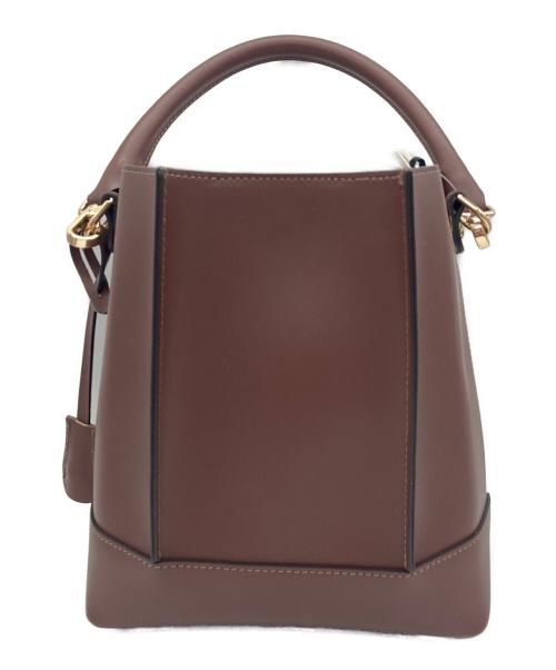 Gianni Notaro（ジャンニ ノターロ）GIANNI NOTARO (ジャンニ ノターロ) BUCKETS BAG ブラウンの古着・服飾アイテム