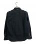 LACOSTE (ラコステ) ダンガリー×ソリッドツイルのリバーシブルシャツ ブラック サイズ:SIZE M：7000円