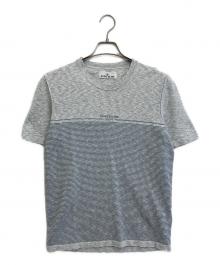 STONE ISLAND（ストーンアイランド）の古着「ニットTシャツ」｜グレー