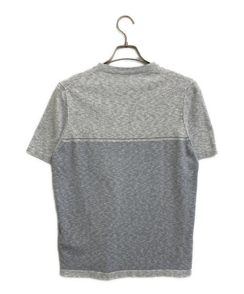 STONE ISLAND（ストーンアイランド）STONE ISLAND (ストーンアイランド) ニットTシャツ グレー サイズ:SIZE Sの古着・服飾アイテム