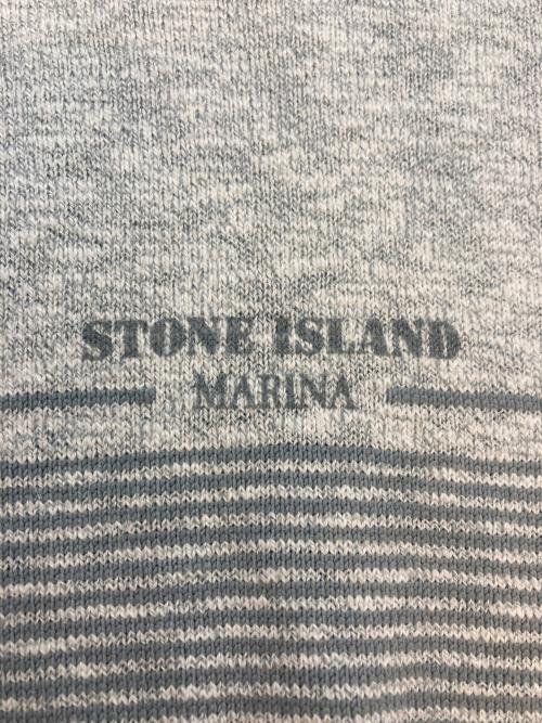 STONE ISLAND（ストーンアイランド）STONE ISLAND (ストーンアイランド) ニットTシャツ グレー サイズ:SIZE Sの古着・服飾アイテム