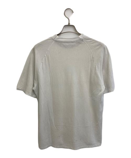 STONE ISLAND（ストーンアイランド）STONE ISLAND (ストーンアイランド) ネックロゴTシャツ ホワイト サイズ:SIZE Mの古着・服飾アイテム
