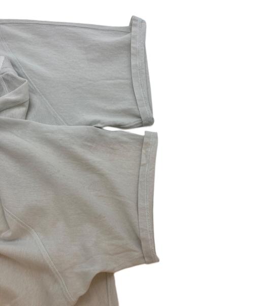 STONE ISLAND（ストーンアイランド）STONE ISLAND (ストーンアイランド) ネックロゴTシャツ ホワイト サイズ:SIZE Mの古着・服飾アイテム