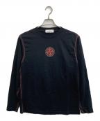 STONE ISLANDストーンアイランド）の古着「長袖Tシャツ」｜ブラック