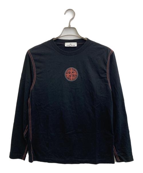 STONE ISLAND（ストーンアイランド）STONE ISLAND (ストーンアイランド) 長袖Tシャツ ブラック サイズ:SIZE Sの古着・服飾アイテム