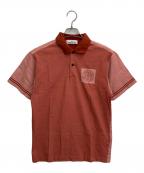 STONE ISLANDストーンアイランド）の古着「ポロシャツ」｜ピンク