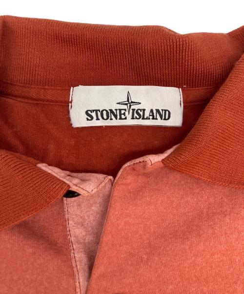 STONE ISLAND（ストーンアイランド）STONE ISLAND (ストーンアイランド) ポロシャツ ピンク サイズ:SIZE Sの古着・服飾アイテム