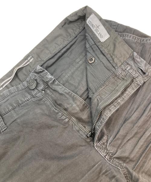 STONE ISLAND（ストーンアイランド）STONE ISLAND (ストーンアイランド) カーゴパンツ ブラック サイズ:SIZE 76cm (W30)の古着・服飾アイテム