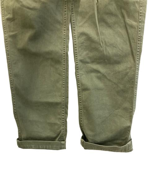 STONE ISLAND（ストーンアイランド）STONE ISLAND (ストーンアイランド) ガーメントダイカーゴパンツ グリーン サイズ:SIZE 78.5cm (W31)の古着・服飾アイテム