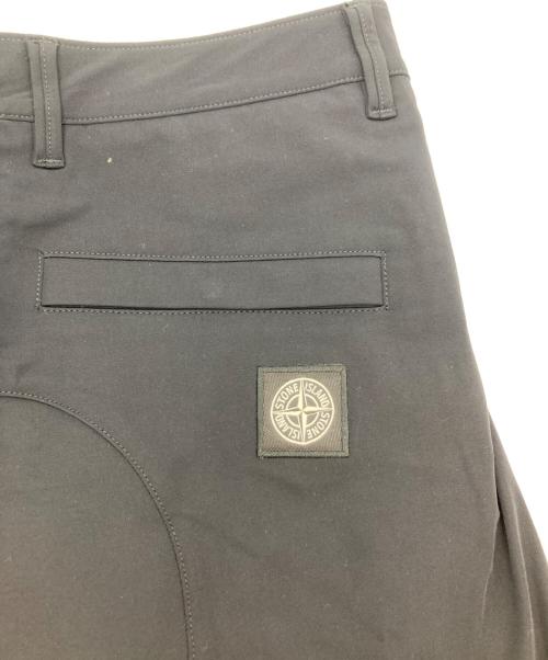 STONE ISLAND（ストーンアイランド）STONE ISLAND (ストーンアイランド) TWO WAYS STRETCH COTTON NYLON PANT ブラック サイズ:SIZE 71cm (W28)の古着・服飾アイテム