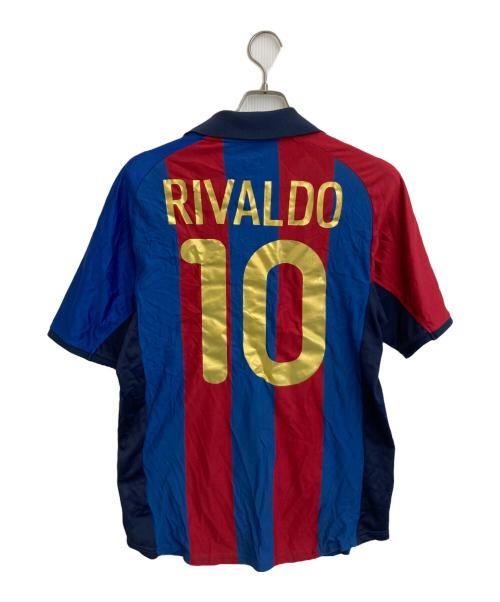 NIKE（ナイキ）NIKE (ナイキ) FCバルセロナゲームシャツ レッド×ブルー サイズ:SIZE Mの古着・服飾アイテム