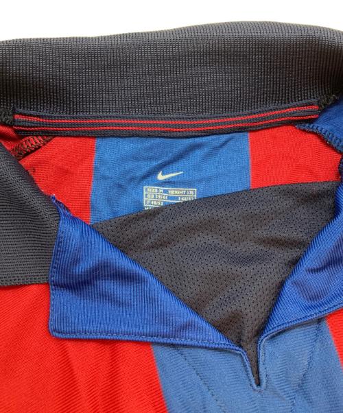 NIKE（ナイキ）NIKE (ナイキ) FCバルセロナゲームシャツ レッド×ブルー サイズ:SIZE Mの古着・服飾アイテム