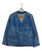 LEVI'S PReMIUMリーバイス プレミアム）の古着「UNION ENGINEER カーディガン」｜ブルー
