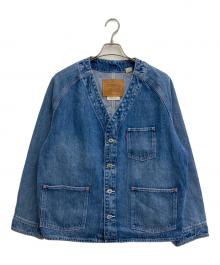 LEVI'S PReMIUM（リーバイス プレミアム）の古着「UNION ENGINEER カーディガン」｜ブルー
