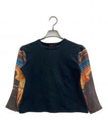 Jean Paul GAULTIER CLASSIQUE（ジャンポールゴルチエクラシック）の古着「アームプリントカットソー」｜ブラック