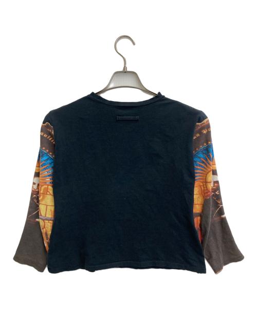 Jean Paul GAULTIER CLASSIQUE（ジャンポールゴルチエクラシック）Jean Paul GAULTIER CLASSIQUE (ジャンポールゴルチエクラシック) アームプリントカットソー ブラック サイズ:SIZE 40の古着・服飾アイテム