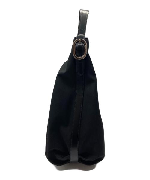 TOUT Y EST（トゥティエ）TOUT Y EST (トゥティエ) SAC CANOT TOIL ブラックの古着・服飾アイテム