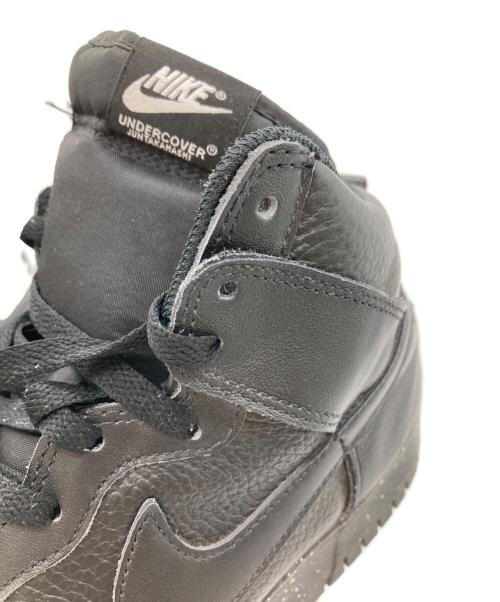 NIKE（ナイキ）NIKE (ナイキ) UNDERCOVER (アンダーカバー) Dunk High Chaos ブラック サイズ:US10の古着・服飾アイテム