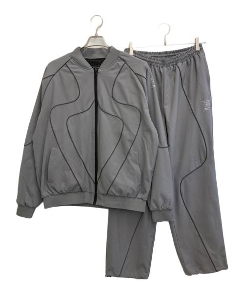 BGHB（バガーチ）BGHB (バガーチ) CIXEUR (シクサ) JTPT ジャージセットアップ グレー サイズ:Lの古着・服飾アイテム