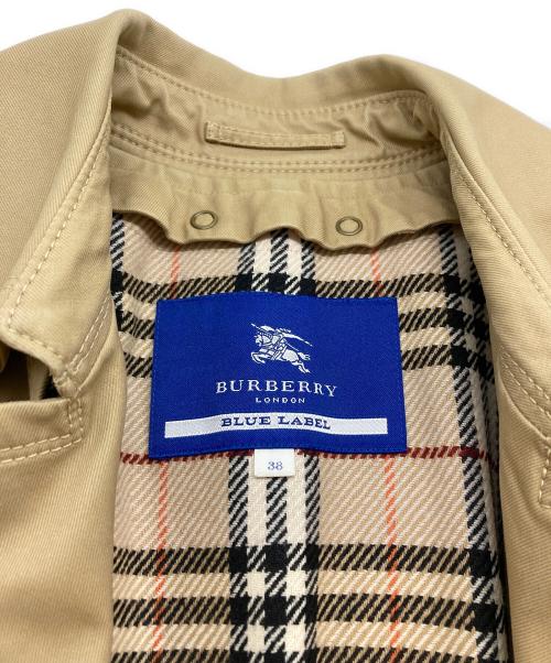 BURBERRY BLUE LABEL（バーバリー ブルー レーベル）BURBERRY BLUE LABEL (バーバリー ブルー レーベル) トレンチコート ベージュ サイズ:SIZE M (38)の古着・服飾アイテム