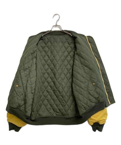 THE NEWHOUSE（ザ ニューハウス）THE NEWHOUSE (ザ ニューハウス) リバーシブルジャケット イエロー×グリーン サイズ:SIZE Freeの古着・服飾アイテム