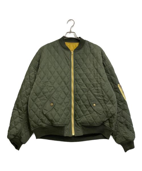 THE NEWHOUSE（ザ ニューハウス）THE NEWHOUSE (ザ ニューハウス) リバーシブルジャケット イエロー×グリーン サイズ:SIZE Freeの古着・服飾アイテム