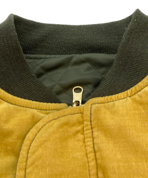 THE NEWHOUSE（ザ ニューハウス）THE NEWHOUSE (ザ ニューハウス) リバーシブルジャケット イエロー×グリーン サイズ:SIZE Freeの古着・服飾アイテム