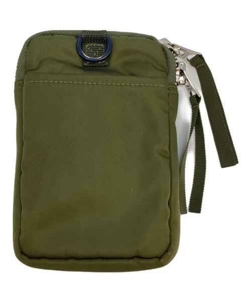 sacai（サカイ）sacai (サカイ) PORTER (ポーター) モバイルポーチ グリーンの古着・服飾アイテム