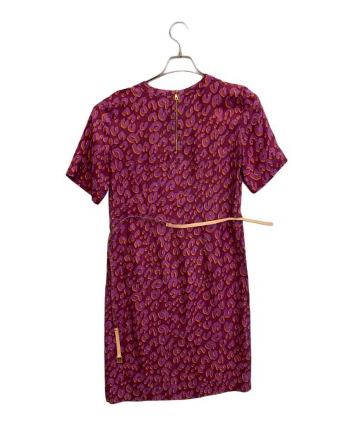 LOUIS VUITTON（ルイ ヴィトン）LOUIS VUITTON (ルイ ヴィトン) ブラウスワンピース パープル サイズ:SIZE 34の古着・服飾アイテム