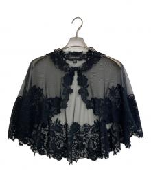 TADASHI SHOJI（タダシ ショージ）の古着「Porto Mesh Capelet」｜ブラック