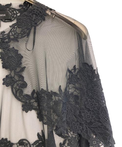 TADASHI SHOJI（タダシ ショージ）TADASHI SHOJI (タダシ ショージ) Porto Mesh Capelet ブラック サイズ:SMの古着・服飾アイテム
