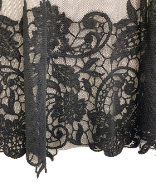 TADASHI SHOJI（タダシ ショージ）TADASHI SHOJI (タダシ ショージ) Porto Mesh Capelet ブラック サイズ:SMの古着・服飾アイテム