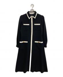 GRACE CLASS（グレースクラス）の古着「バイカラーシャツドレス」｜ブラック