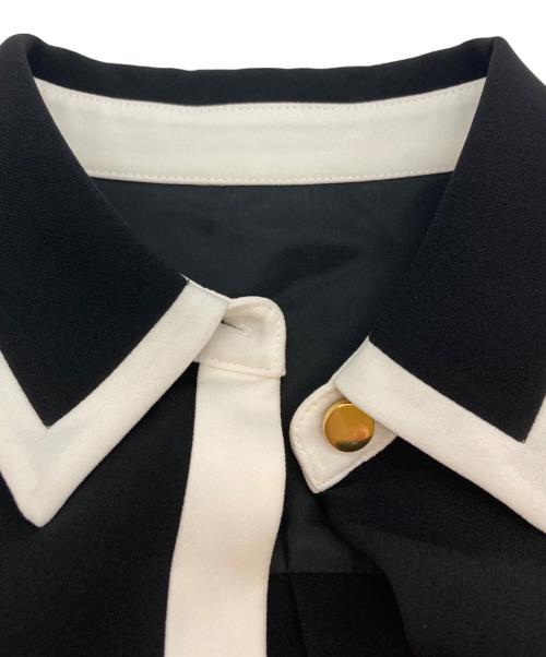 GRACE CLASS（グレースクラス）GRACE CLASS (グレースクラス) バイカラーシャツドレス ブラック サイズ:SIZE S (36)の古着・服飾アイテム