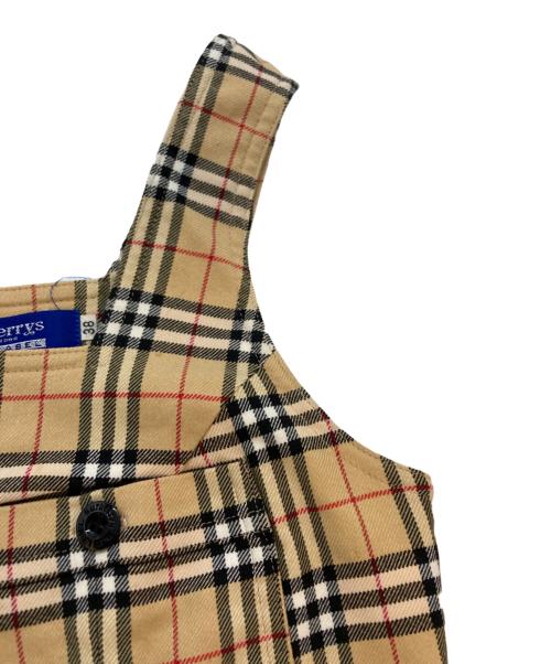 BURBERRY BLUE LABEL（バーバリー ブルー レーベル）BURBERRY BLUE LABEL (バーバリー ブルー レーベル) ノバチェックジャンパースカート ベージュ サイズ:SIZE 38の古着・服飾アイテム