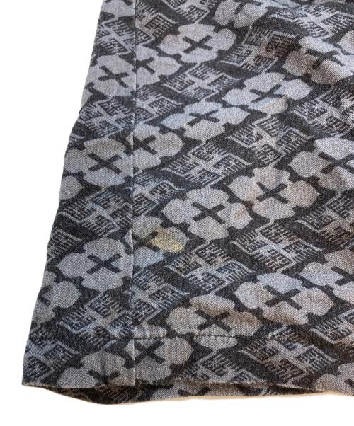 GAKKIN BUDSPOOL（ガッキン バッズプール）GAKKIN BUDSPOOL (ガッキン バッズプール) 花罰家紋 長袖シャツ ブラック サイズ:SIZE Lの古着・服飾アイテム