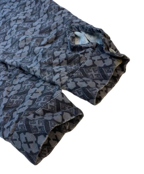 GAKKIN BUDSPOOL（ガッキン バッズプール）GAKKIN BUDSPOOL (ガッキン バッズプール) 花罰家紋 長袖シャツ ブラック サイズ:SIZE Lの古着・服飾アイテム