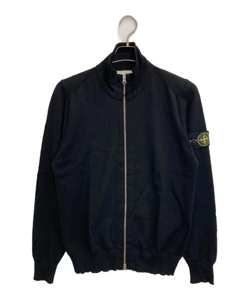 STONE ISLAND（ストーンアイランド）STONE ISLAND (ストーンアイランド) ドライバーズニット ブラック サイズ:SIZE Sの古着・服飾アイテム
