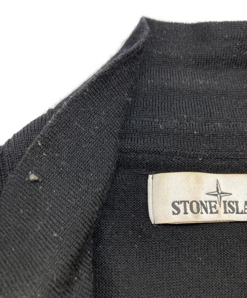 STONE ISLAND（ストーンアイランド）STONE ISLAND (ストーンアイランド) ドライバーズニット ブラック サイズ:SIZE Sの古着・服飾アイテム