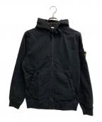 STONE ISLANDストーンアイランド）の古着「Zip Up Cotton Hoodie」｜ブラック